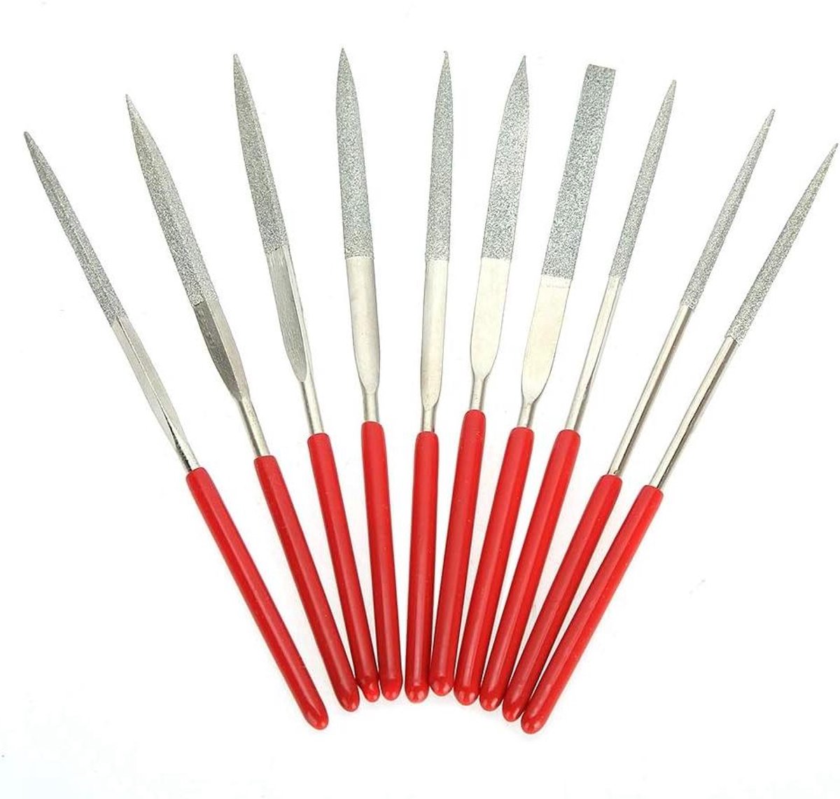 Houtvijl Set - Metaalvijl Rasp - Detail Werk - Ergonomisch Ontwerp - 140 mm - Zilver