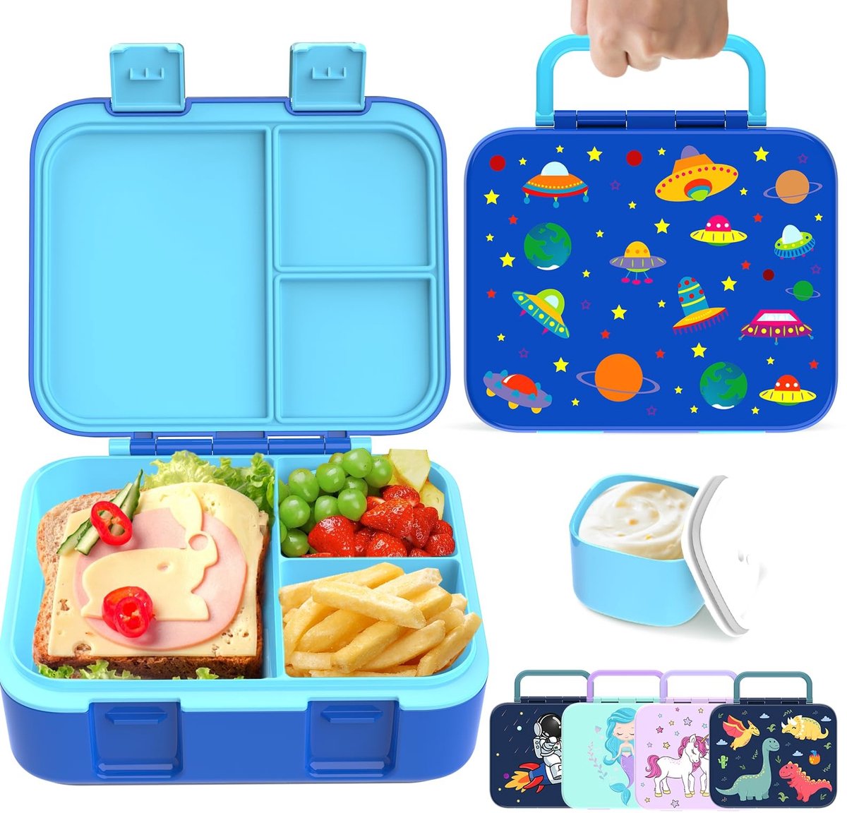 Omgoods - Kids Lunch Box - Bento Box voor School en Werk