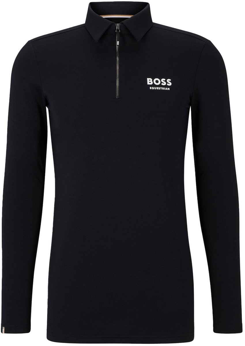 Boss Equestrian Heren Trainingshirt Elton Core L Zwart