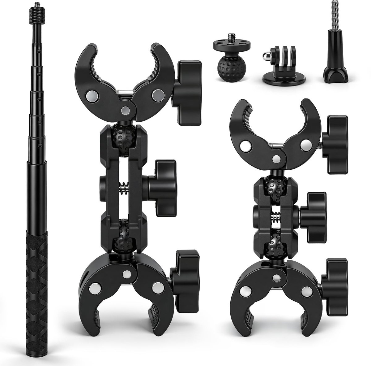 Omgoods - Motorfietshouder voor Insta360 X5 X4 X3 X2 - Fietsstuur Montageset