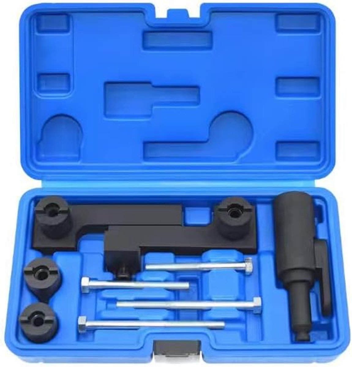 Motor instelgereedschap, nokkenas vergrendelingsgereedschapset, compatibel met Volvo S40 S60 XC90, krukas instelgereedschap, OEM 9995451, 9995452