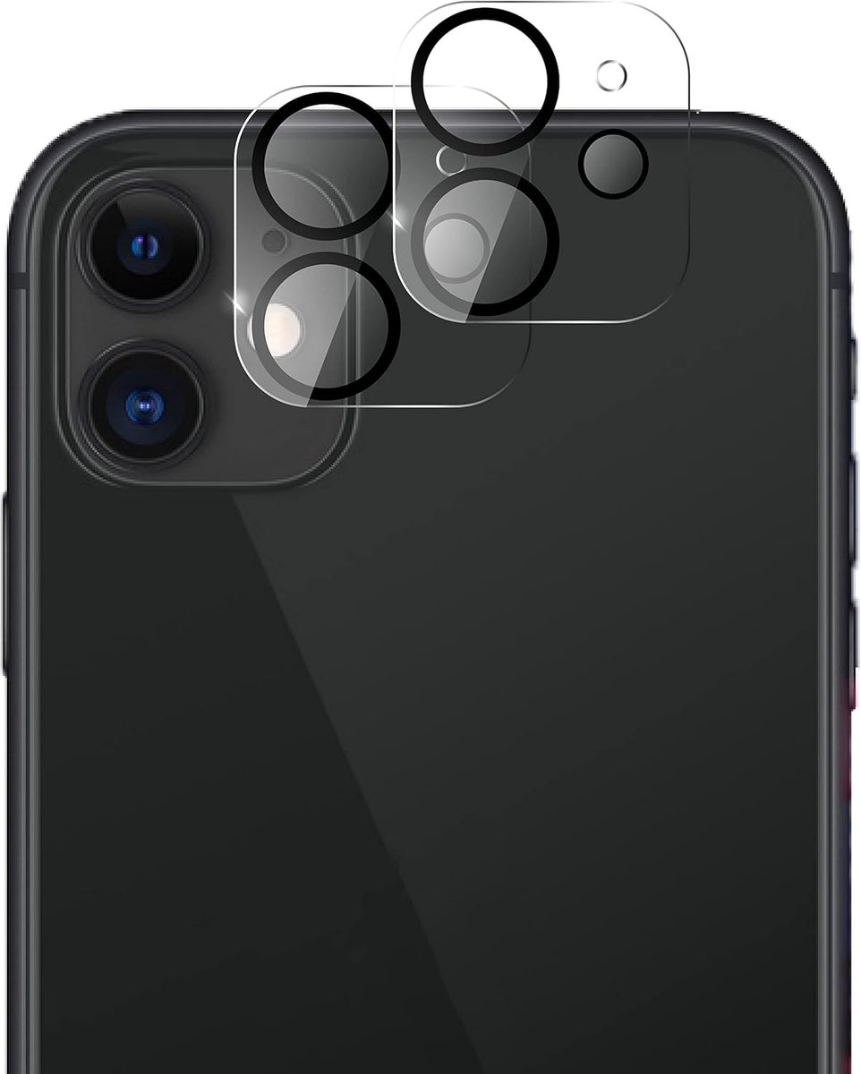 lens beschermer voor iPhone 11 [2 stuks] gehard glas protector lensbeschermer beschermglas