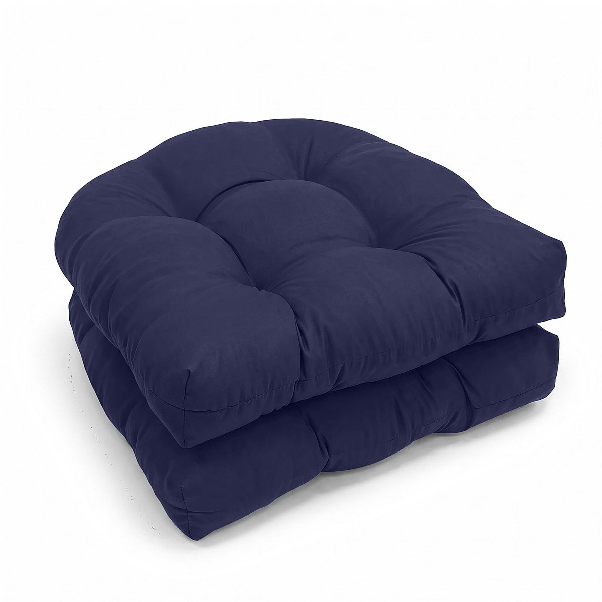 Omgoods - Set van 2 Buiten Zitkussens - Halfrond en Dikke Rugleuning