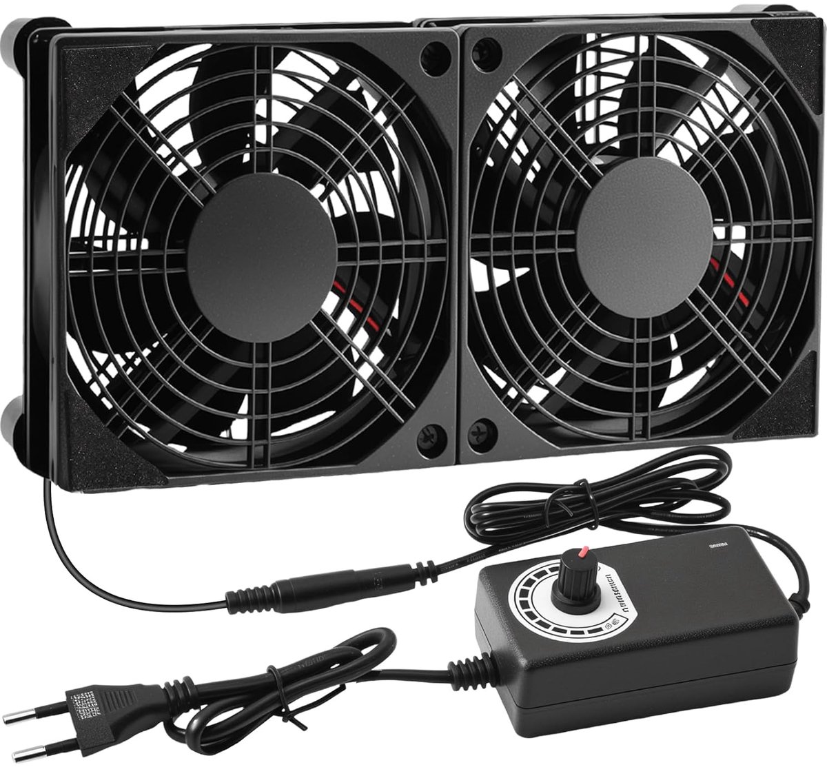 240 mm ventilator, 12 V behuizingsventilator, computerventilator met snelheidsregeling, AC 220 V-240 V ventilator, pc-ventilator, borstelloze koelventilator voor pc, computer, laptop, tv-box