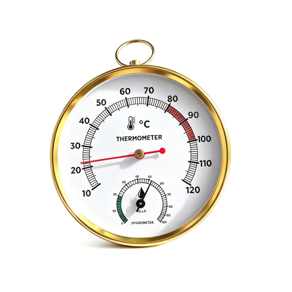 Omgoods - 2-in-1 Saunathermometer en Hygrometer voor Wandmontage