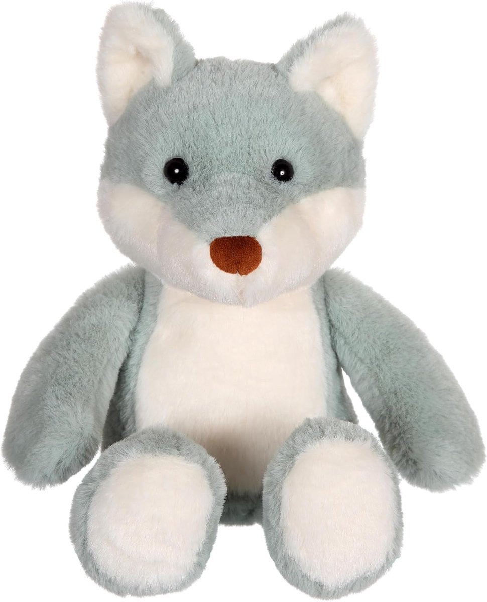 Toys Fall Friends Pluche vos, watergroen, 18 cm