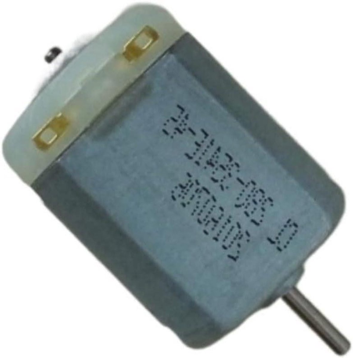 Kleine DC Motor - Mini Motor Speelgoed - Modelbouw Projecten - Hoge Snelheid Groot Koppel - 30.8mm x 24mm - Zilver