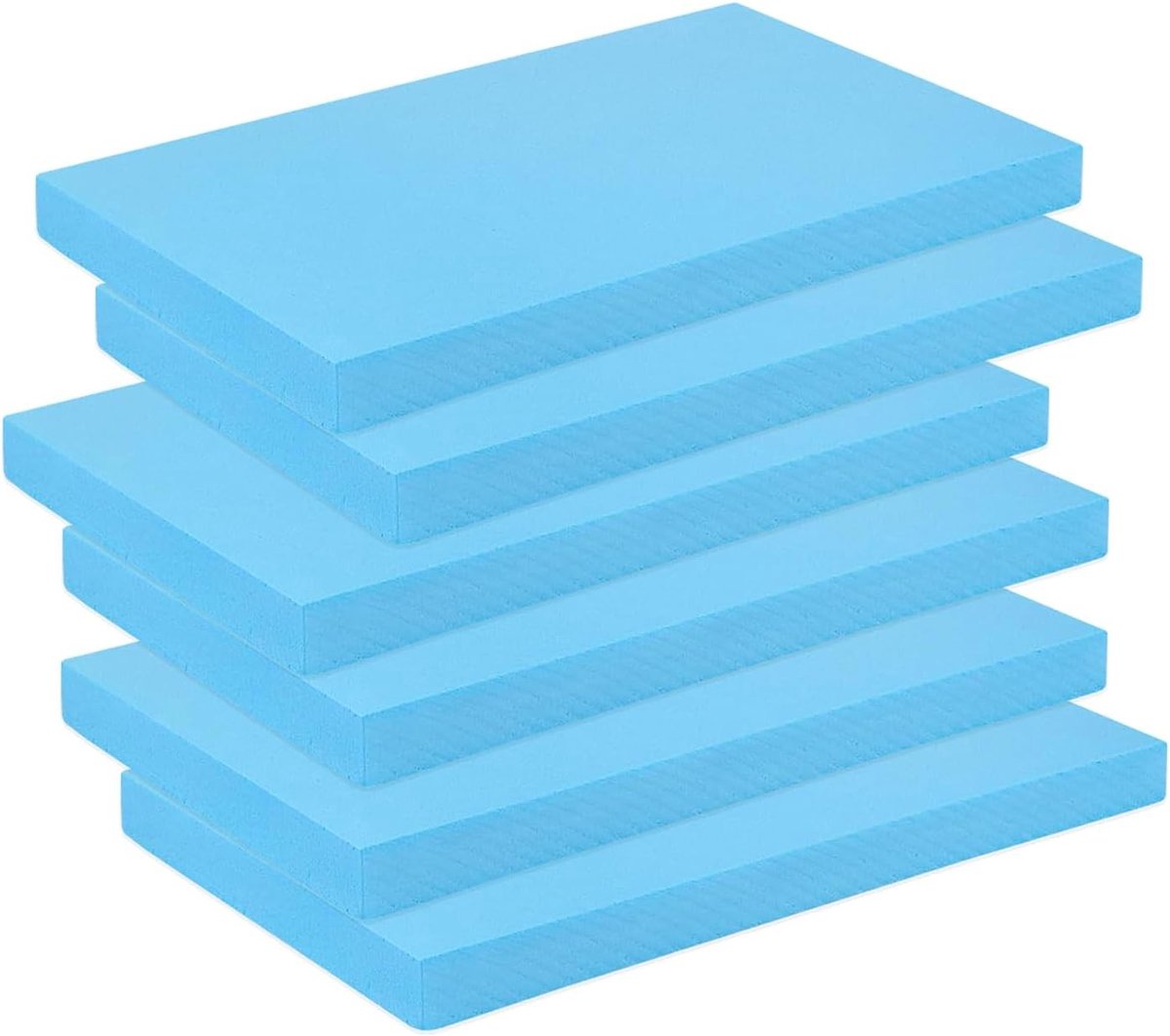 Hard Foam Board 30 x 20 x 2 cm - Blauw Styrofoam voor DIY Modelbouw en Landschapsmodellen, Ideaal voor Diorama's en Creatieve Projecten