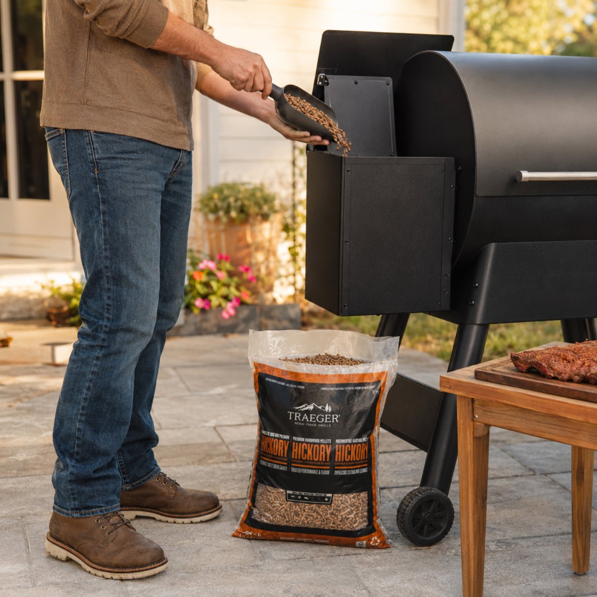 Traeger Fsc - Pellets Hickory 9 kg sac