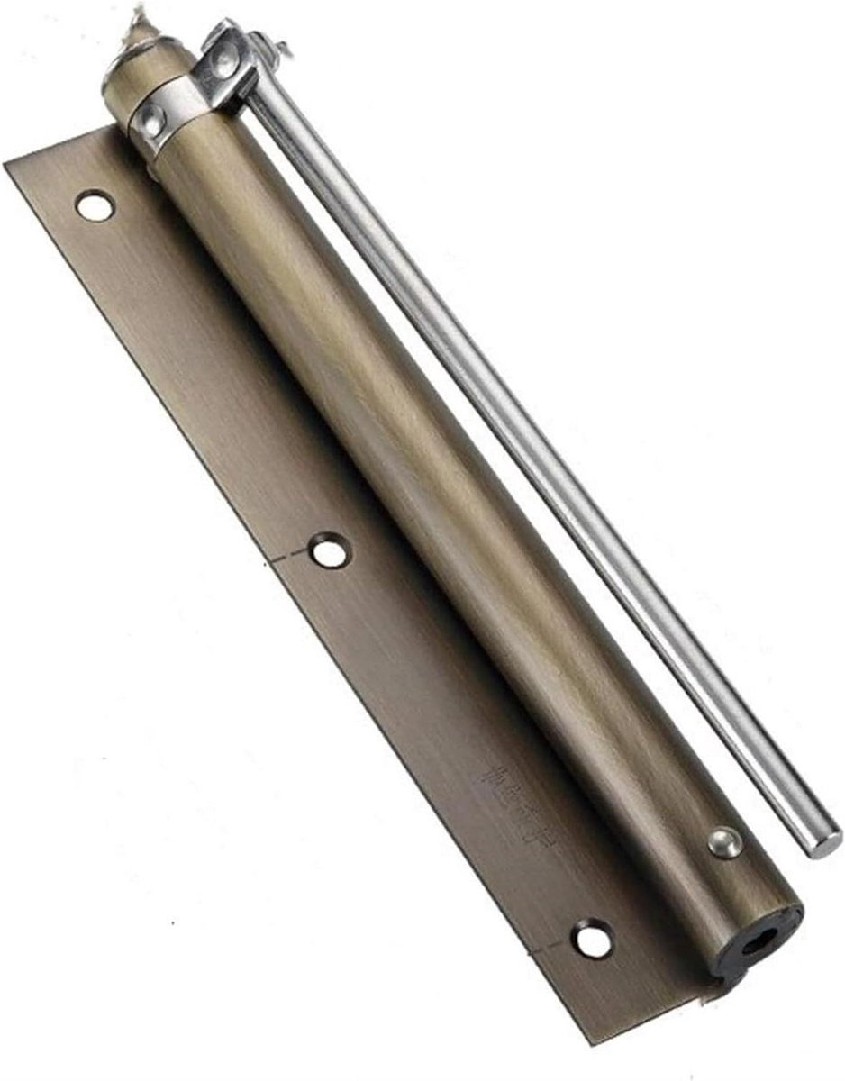 Automatische Deurveer - Deurdranger Scharnier - Deuren Sluiten - Geïntegreerde Functies - 40 kg Max Gewicht - Zwart