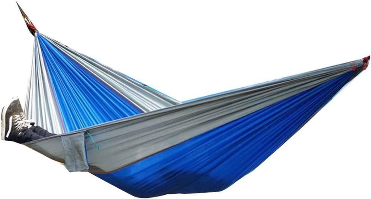 Hangmat voor twee personen - Schommelbed Kampeerhangmat - Ontspannen in de tuin - Drievoudige stiksels - 270 x 140 cm
