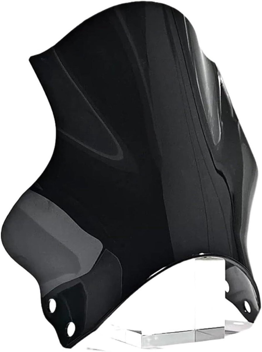 Motorfiets Windscherm - Motorvoorruit Fiets - Comfortabel Rijden - Universeel 5-7 Inch - 1 Stuk - Zwart