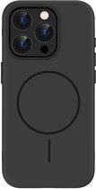 imoshion Hoesje - Geschikt voor iPhone 15 Pro - Color Backcover met Thin geschikt voor MagSafe Ring - Zwart