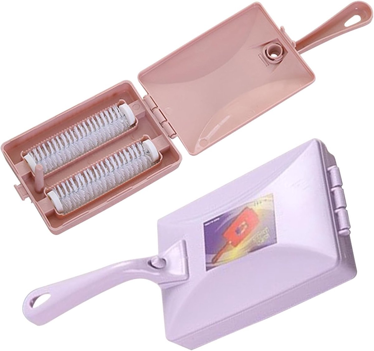 Tapijtklopper dubbele walstype - multifunctionele handborstel - ideaal voor tapijt en dierenhaar - ShopVlot