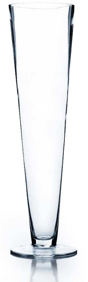 Omgoods - Elegante Transparante Pilsner Vaas voor Bruiloften en Decoratie