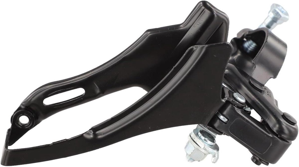 Voorderailleur Mountainbike - Fiets Derailleur - Nauwkeurig Schakelen - Aluminium Koolstofstaal - 136 g - Zwart