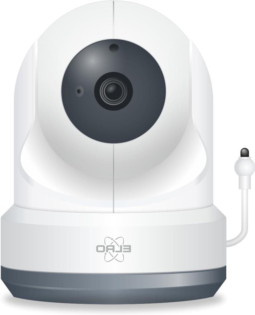 Extra Baby Camera - Nieuwe Camera - Babykamer Bewaken - Full HD Pan/Tilt - 1 Camera - Wit