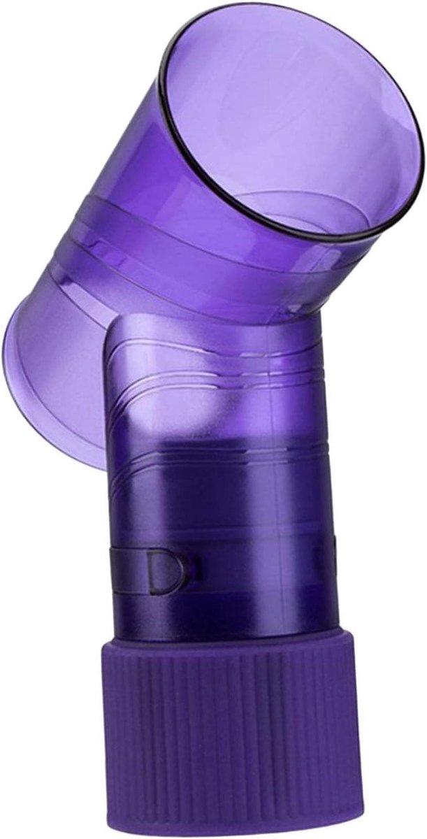 Haarföhn Wind Diffuser - Haar Roller - Krullend Kapsel Creëren - Draaibare Ventilatieopening - 21.5 cm Hoogte - Paars