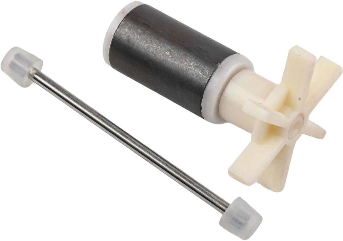 Waterpomp Waaier - Impeller Reparatie - Spa Onderhoud - Roestvrijstalen As - E02 Foutcode Oplossing - Zwart