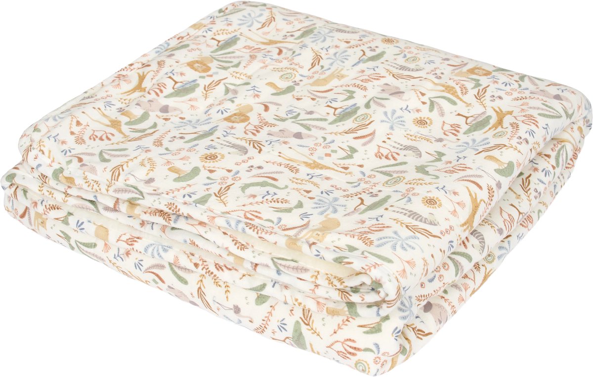 Little Dutch Safari Wonders Ledikantdeken - 110 x 140 cm - Fleece