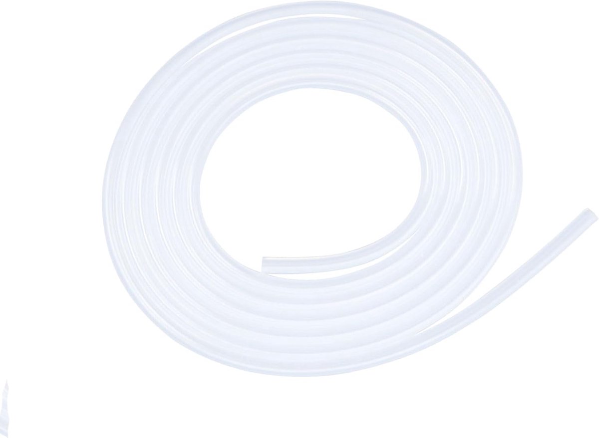 2 mm ID x 5 mm OD siliconen buis 4,5 m, heldere flexibele voedselveilige slang luchtwaterpijp voor pompoverdracht, aquarium
