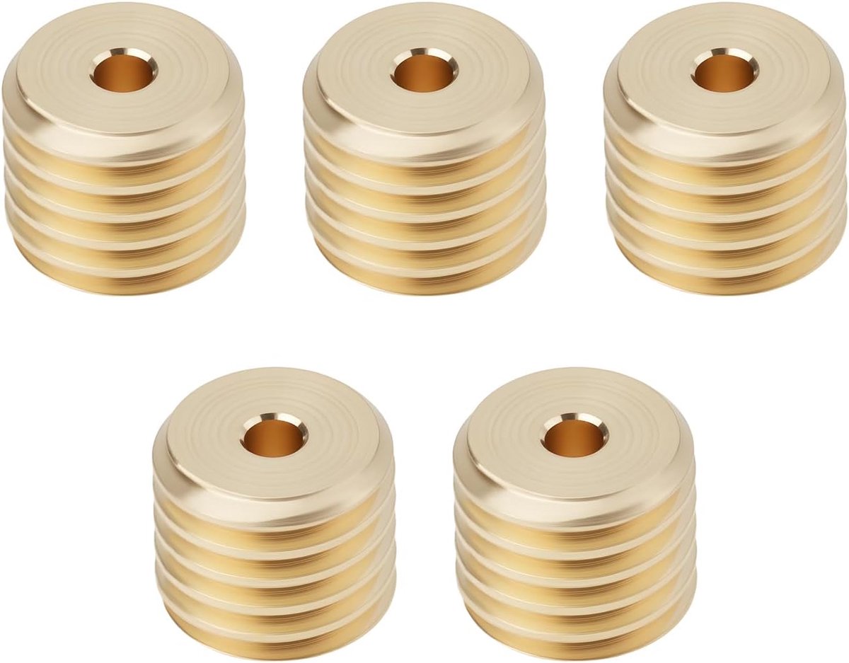 5 stuks wormwiel M0.3 messing tandwiel W0.3-6.35-5.5 voor miniatuurmotoren, compatibel met Micromotor.eu Precision Model Toepassingen