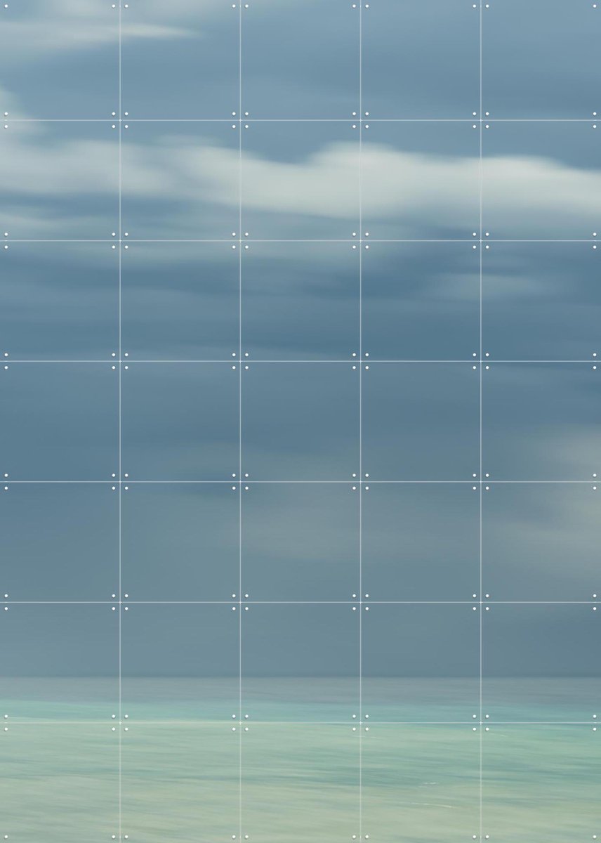IXXI Moody Weather In Italy, Photolovers - 100 x 140 cm - Gratis ophangtool - Grote wanddecoratie en posters - Fotografie, Abstract, Minimalisme