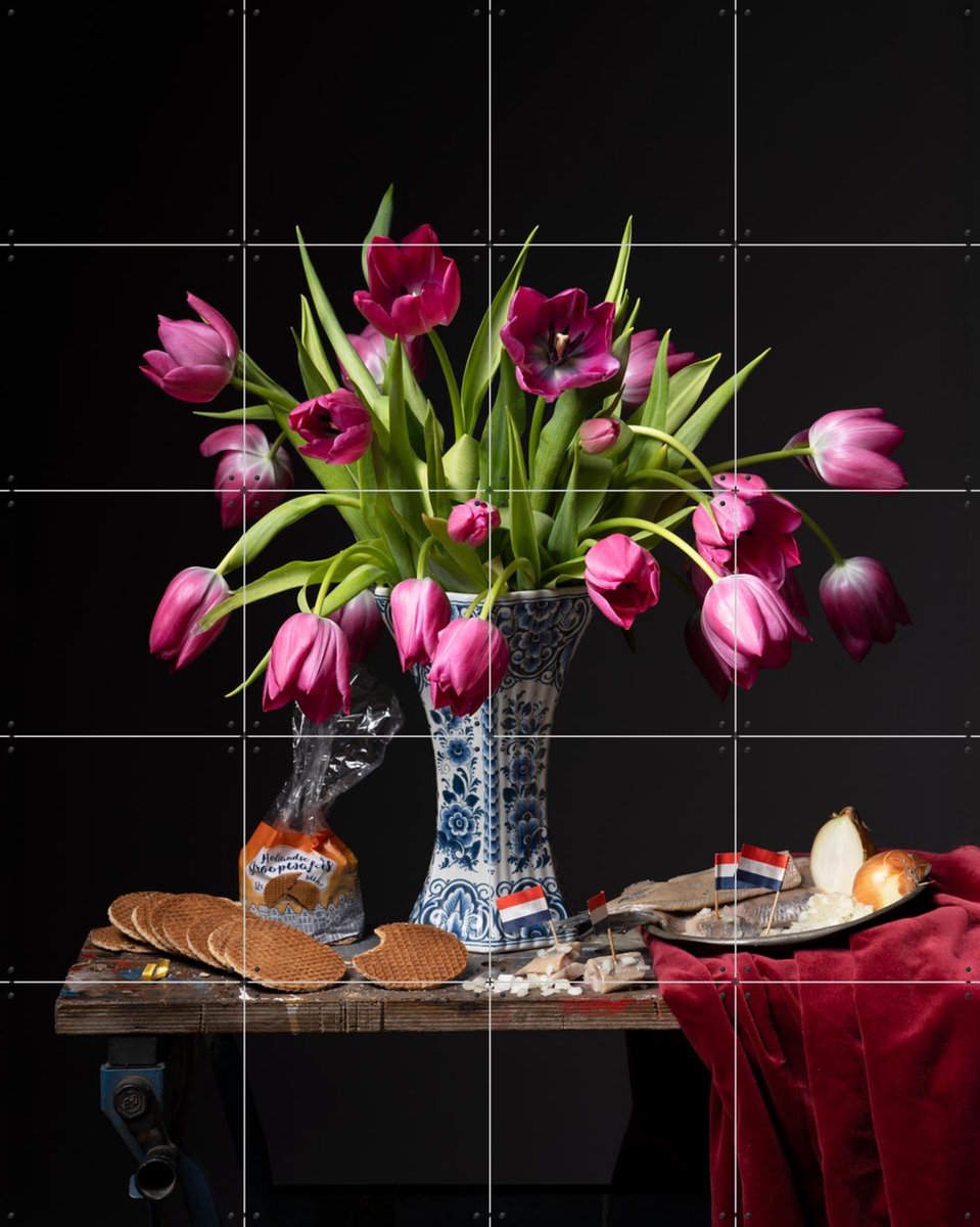 IXXI Made In Holland 3, Igor Swinkels - 80 x 100 cm - Gratis ophangtool - Grote wanddecoratie en posters - Fotografie, Woonkamer, Keuken, Eetkamer
