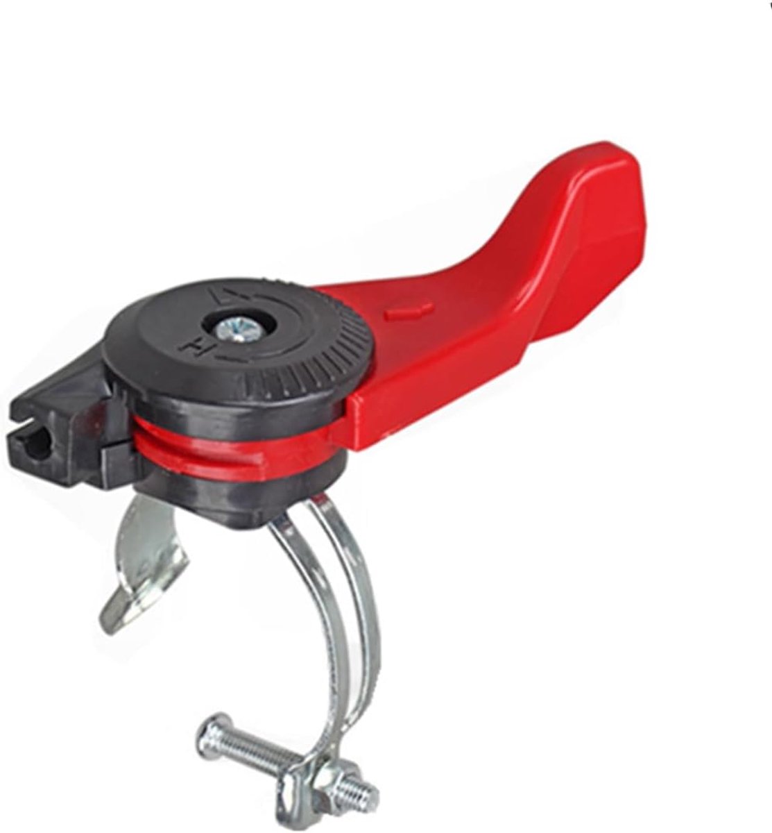 Stuurwiel Duimgasbediening, Gasklepbevestiging, Cruisehendel voor Tuinmaaier (Rood)
