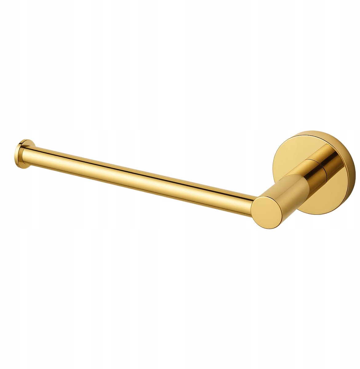 Balneo QUBE Model 1 Toiletrolhouder - Glanzend Goud