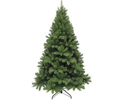Triumph Tree Forrester Kerstboom - Kunstboom met Volle Uitstraling en 232 Takken - Kerstversiering voor Binnen - Klassiek Kunststof Model met Natuurlijke Vorm - 120 x 81 cm - Groen
