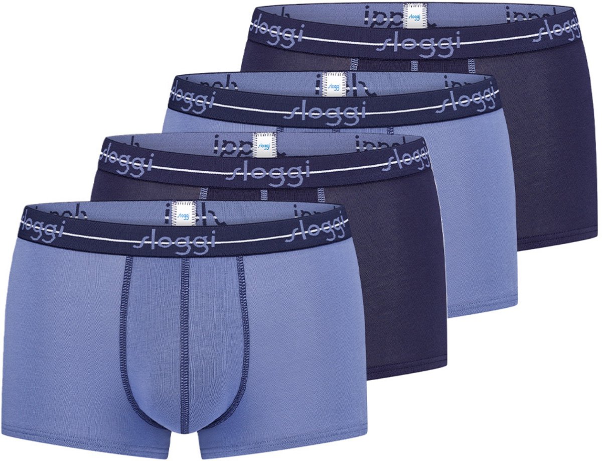 sloggi Heren hipster short / pant 4 pack men Start