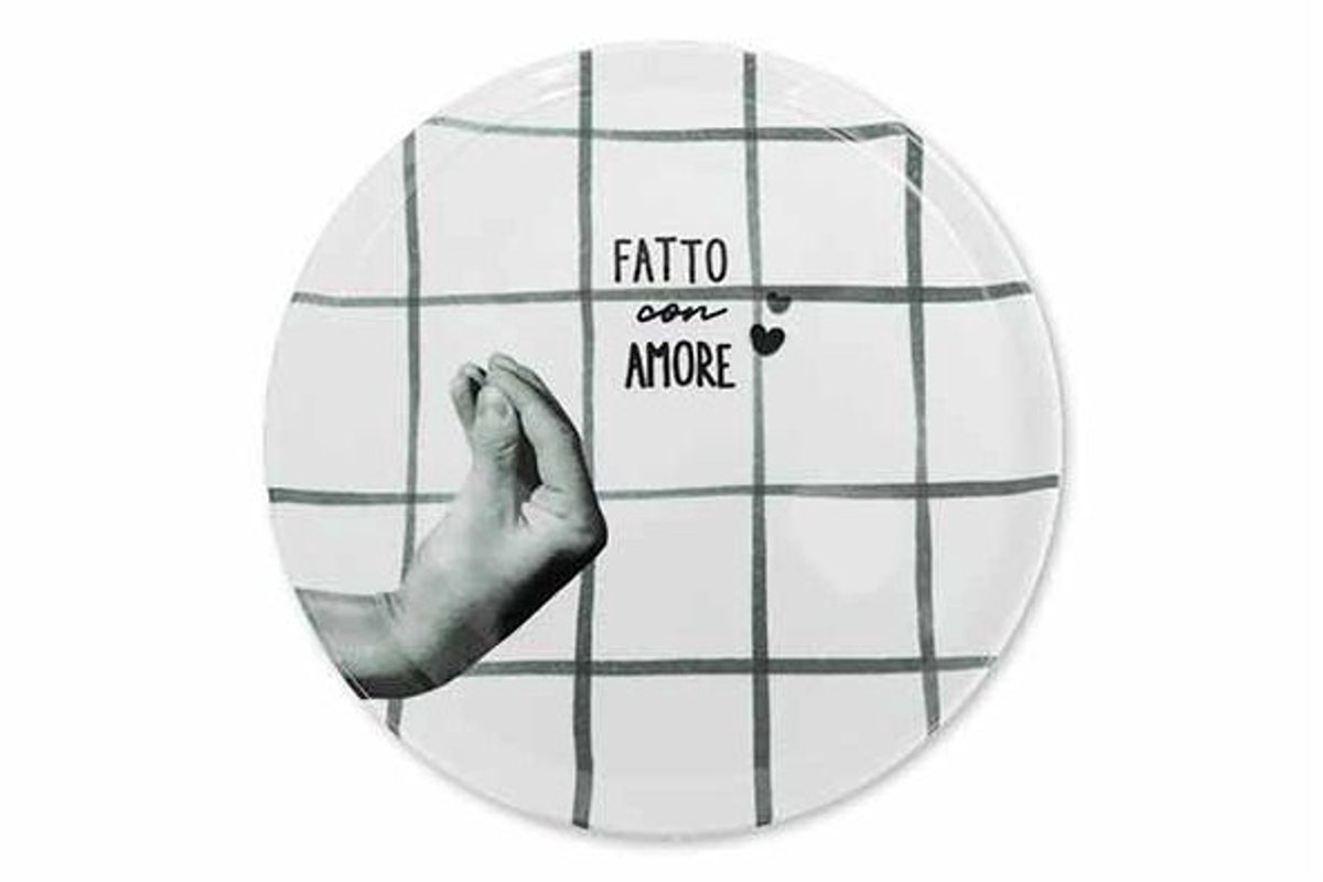 Atina Pizzabord D32,5cm Ardoise
