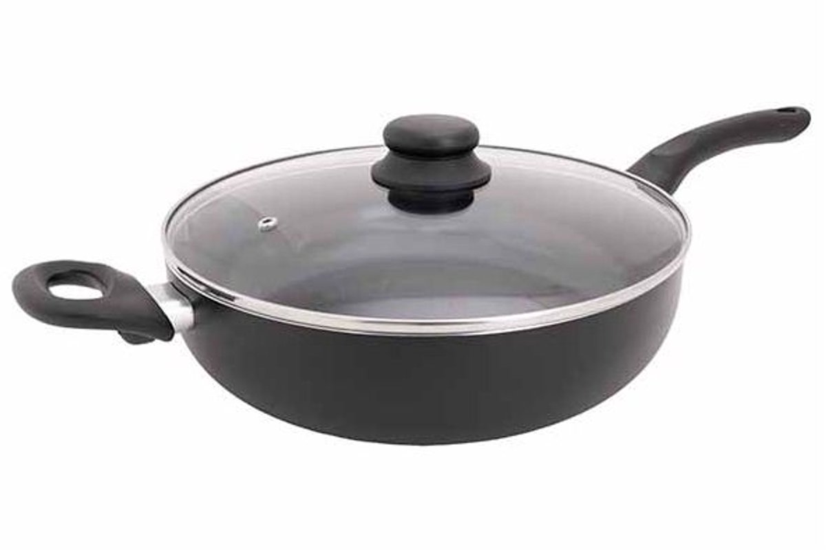 Essentials Serveerpan D28cm Pfas Vrij - Alle Vuren Incl. Inductie