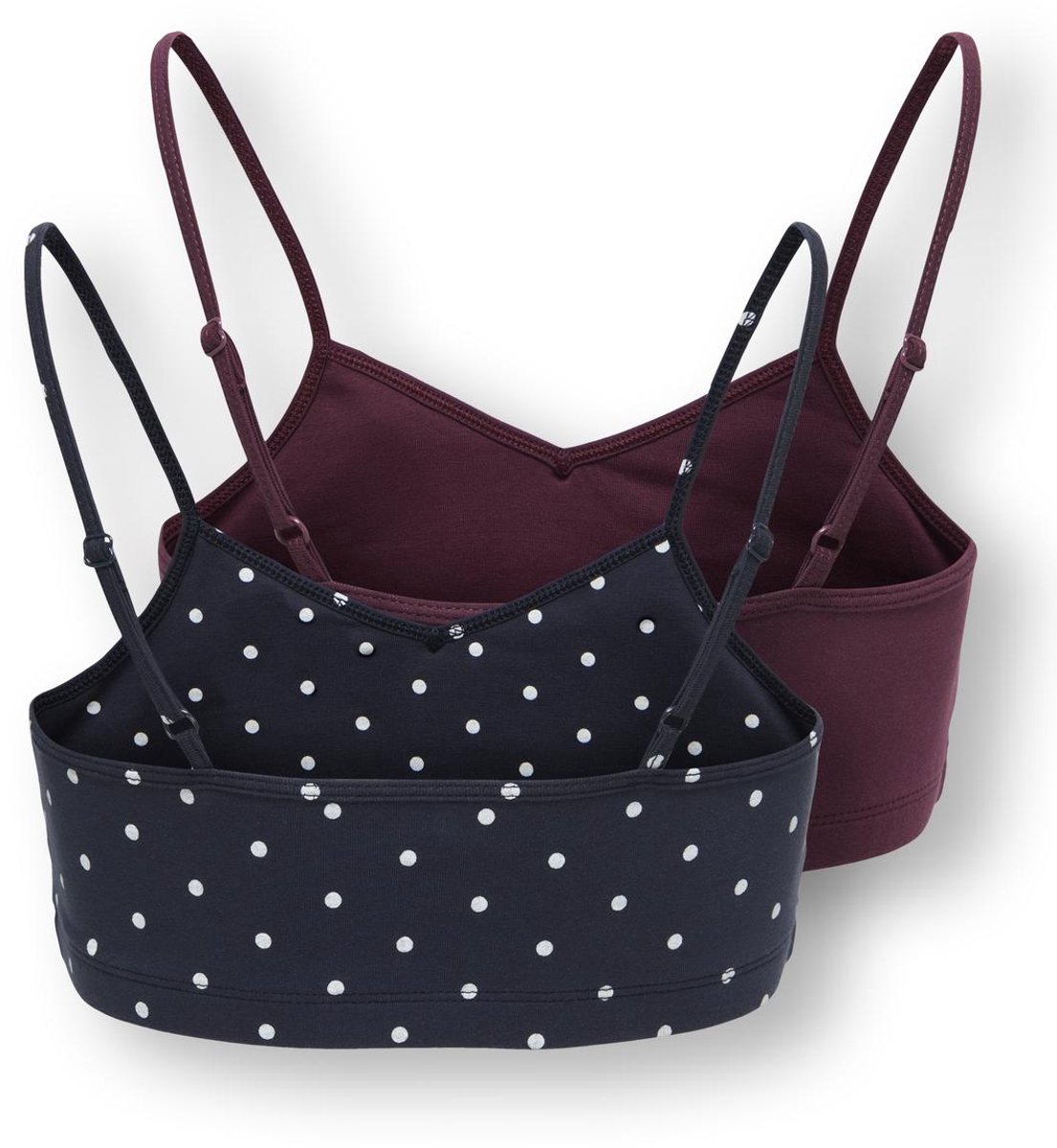 ONLY- KOGLOLA 2-PACK PADDED TOP ACC - Dames - Bra