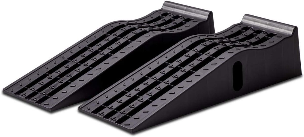 LNMsolutions® Oprijplaat - Oprijbok - Oprijplaten - Zwart - 31 cm x 117 cm x 23 cm