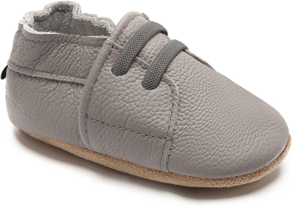 leren kruipschoenen voor baby's met suède zolen voor jongens en meisjes 0-6 maanden 6-12 maanden 12-18 maanden 18-24 maanden