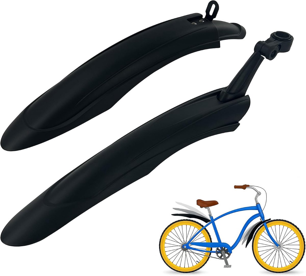 Spatbordset voor racefiets