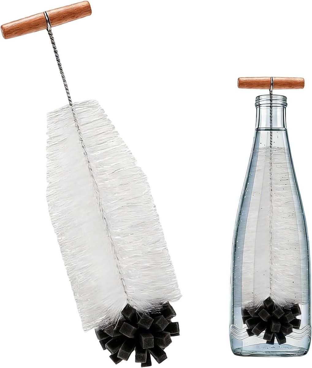 35 cm, sponsborstels en waterborstels, dichte borstel voor hardnekkig vuil