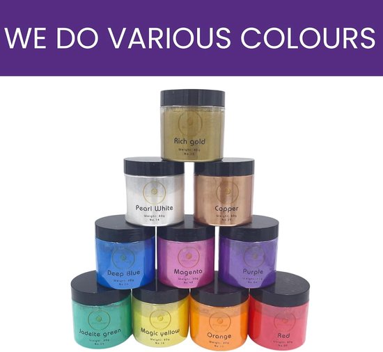 Bruin Poeder Pigment — afbeelding 5