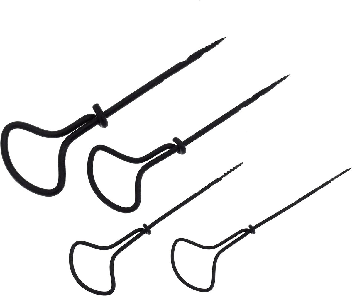 set van 4, 1-4 mm, handboor, nagelboor, voorboor