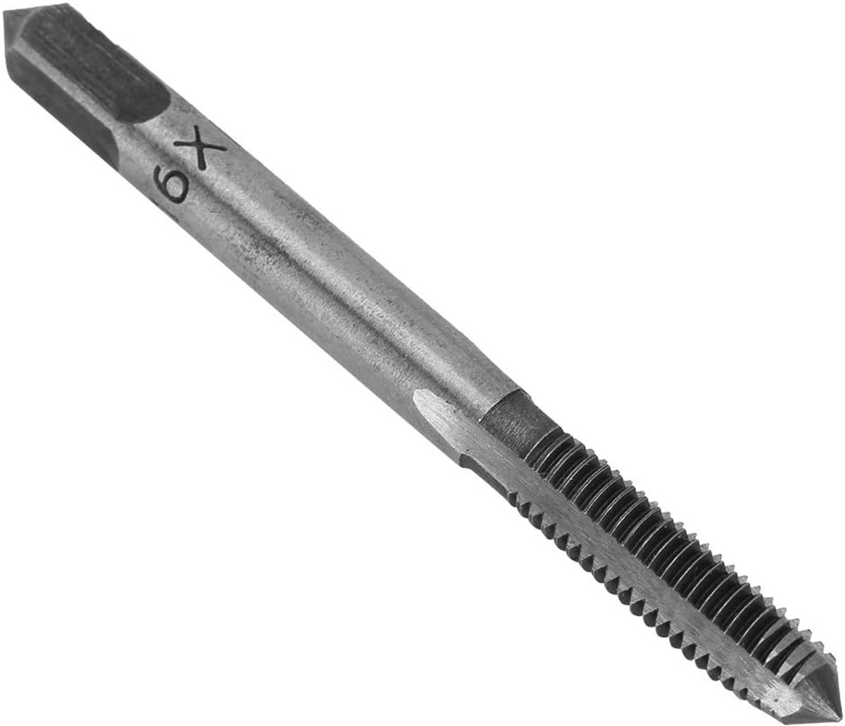5 stuks schroefschroefhuls, schroefdraad van staal, snelsnijder, M3, M4, M5, M6, M8 (zilver)