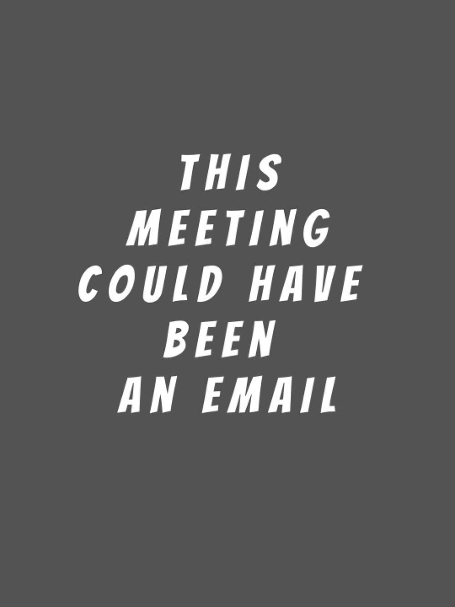Meeting Could Have Been an Email: Organizer to Run Meetings, Record Key Details, Schedule&Follow Up, Assignments, Doodles, Notes&Next Meeting ... Organizer with Clean Layout, Office Supply