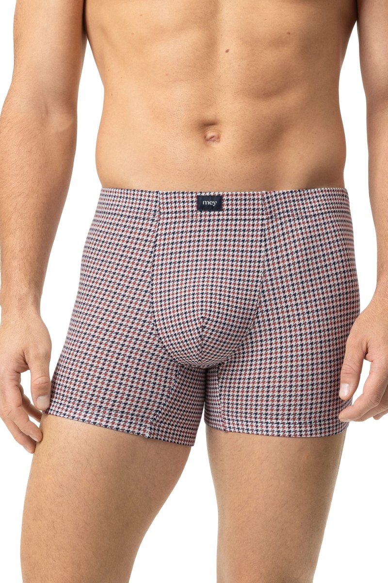 mey Long Shorty Serie Modern Houndstooth