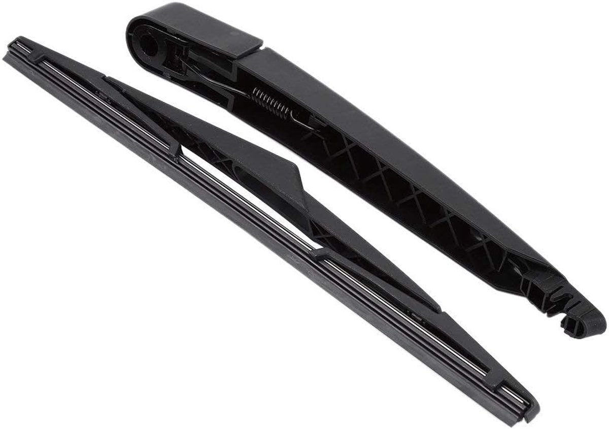 set achterruitenwisser en wisserblad, Aramox set wisserbladbevestiging voor autoruit origineel model standaard voor 3 H 2003-2009, Zwart