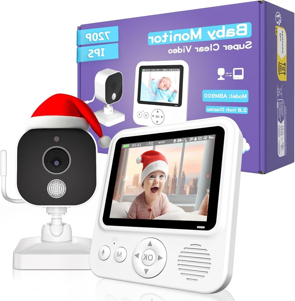 Babyfoon met Camera - Baby Monitor - Baby in de gaten houden - Geen WiFi & Privacy