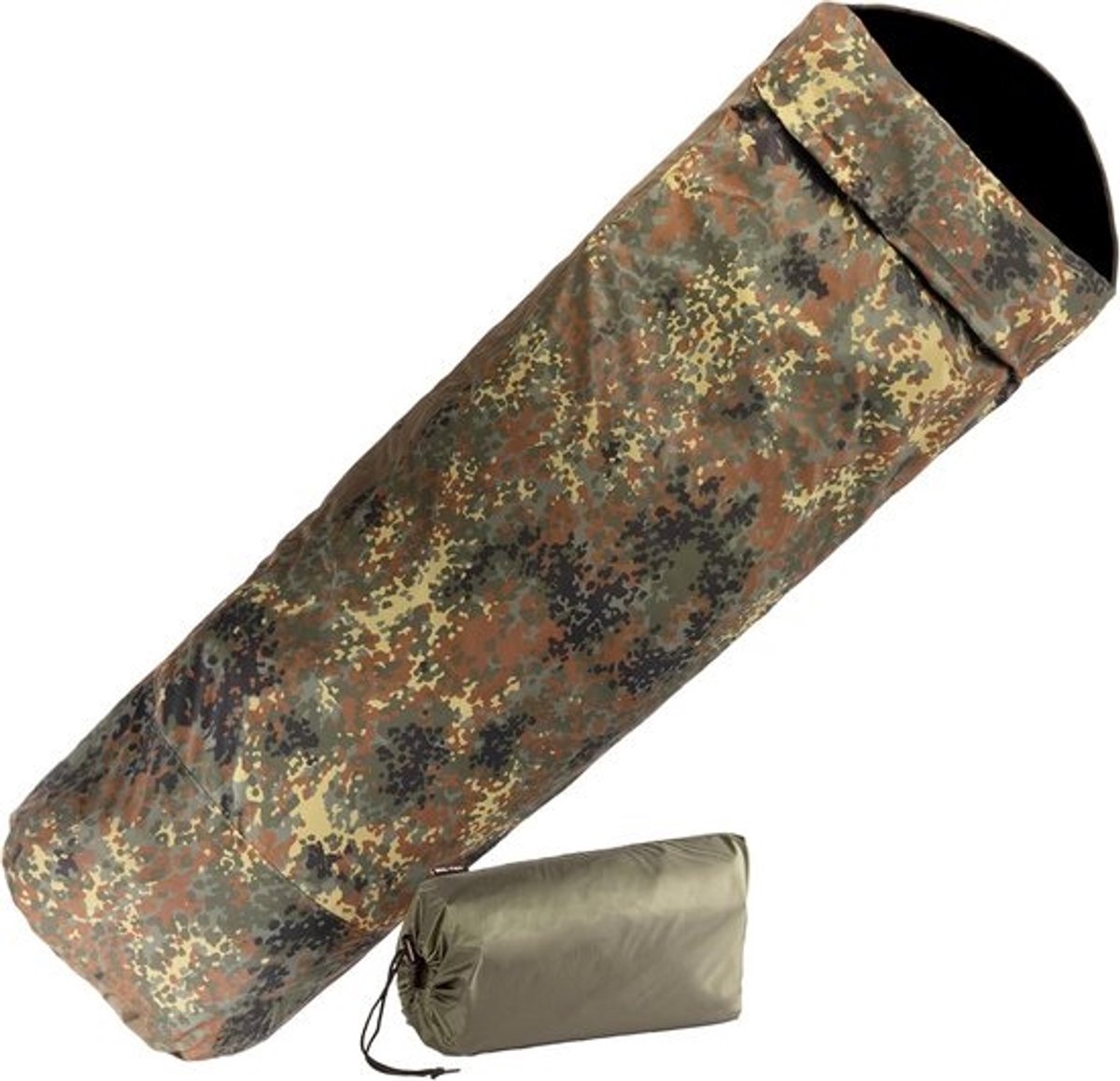 Draagbare Trilam Slaapzak, Lichte Outdoor Slaapzak met Ritssluiting - Mil-Tec Durable Trilam sleeping bag with zipper