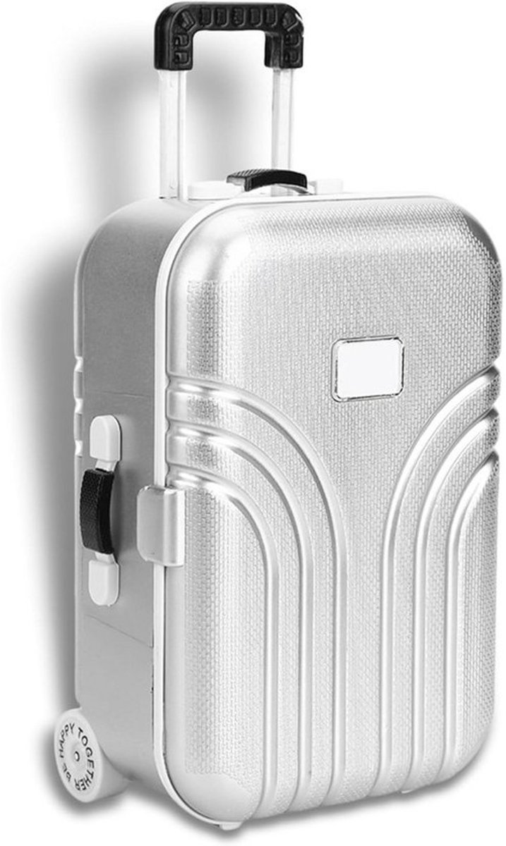 Reiskoffer voor Poppen - Mini Trolleykoffer met Open en Dicht - Speelgoed Handbagage