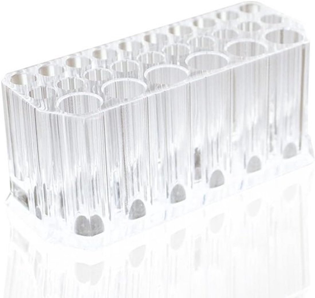Eyeliner Organisator - Make-up Houder - Cosmetica Opbergen - 26 Compartimenten - 13x5.5x5.5cm - Transparant