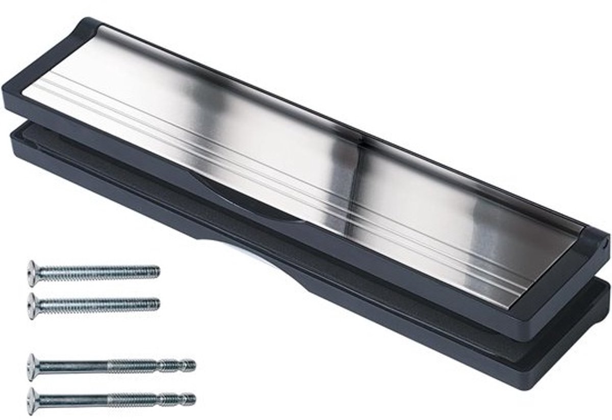 Brievenbus met Antiklikklep en Tochtstopper voor uPVC, Composiet en Houten Deuren - Verstelbare Huls 20-40 mm